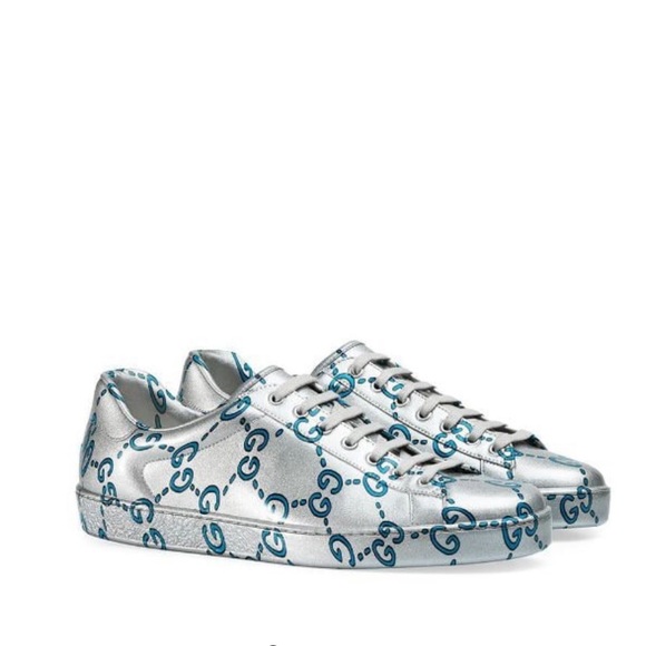 gucci sneakers gg print